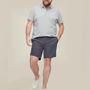 #315 BONOBOS Flat Front Gray Shorts